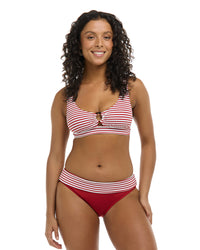 Bas de bikini Mid Waist Fold Over - SKYLINE