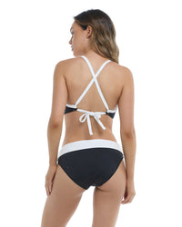 Bas de bikini Mid Waist Fold Over - ÉQUILIBRE