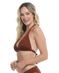 Haut de bikini Celeste bonnet D - ŒIL DE TIGRE