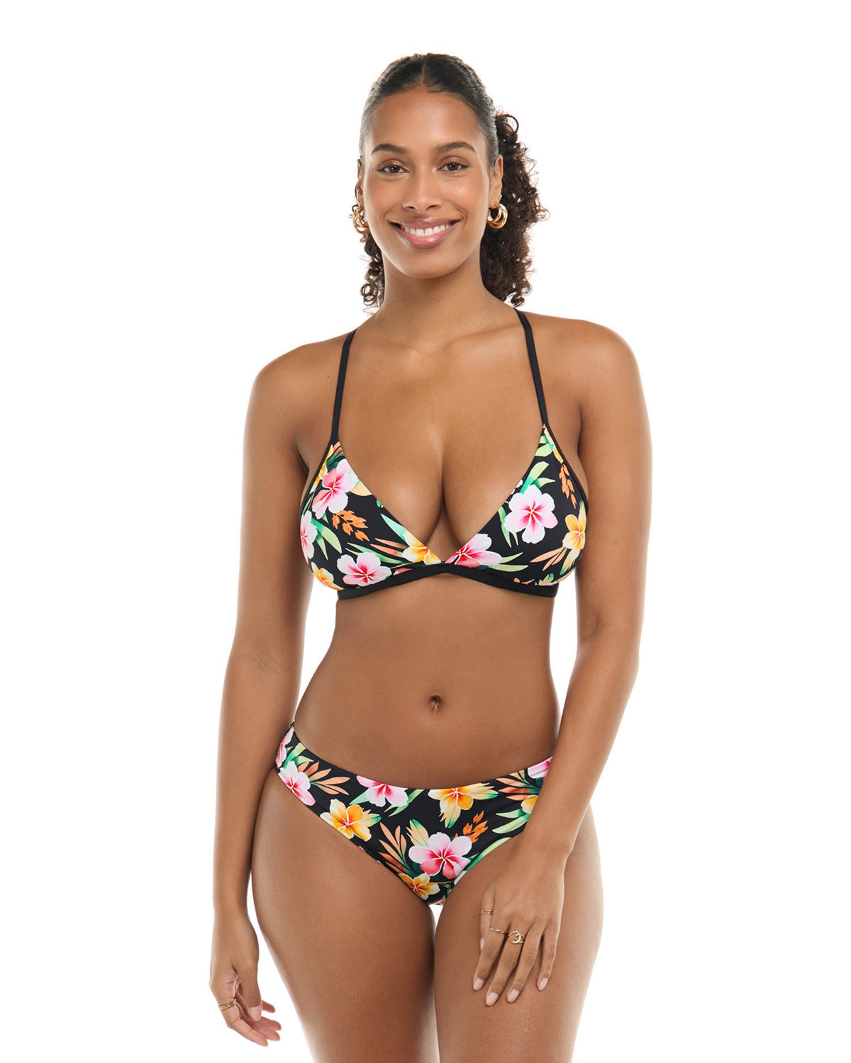 Jayme D Cup Top - PLUMERIA