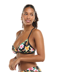 Haut Jayme bonnet D - PLUMERIA - Black