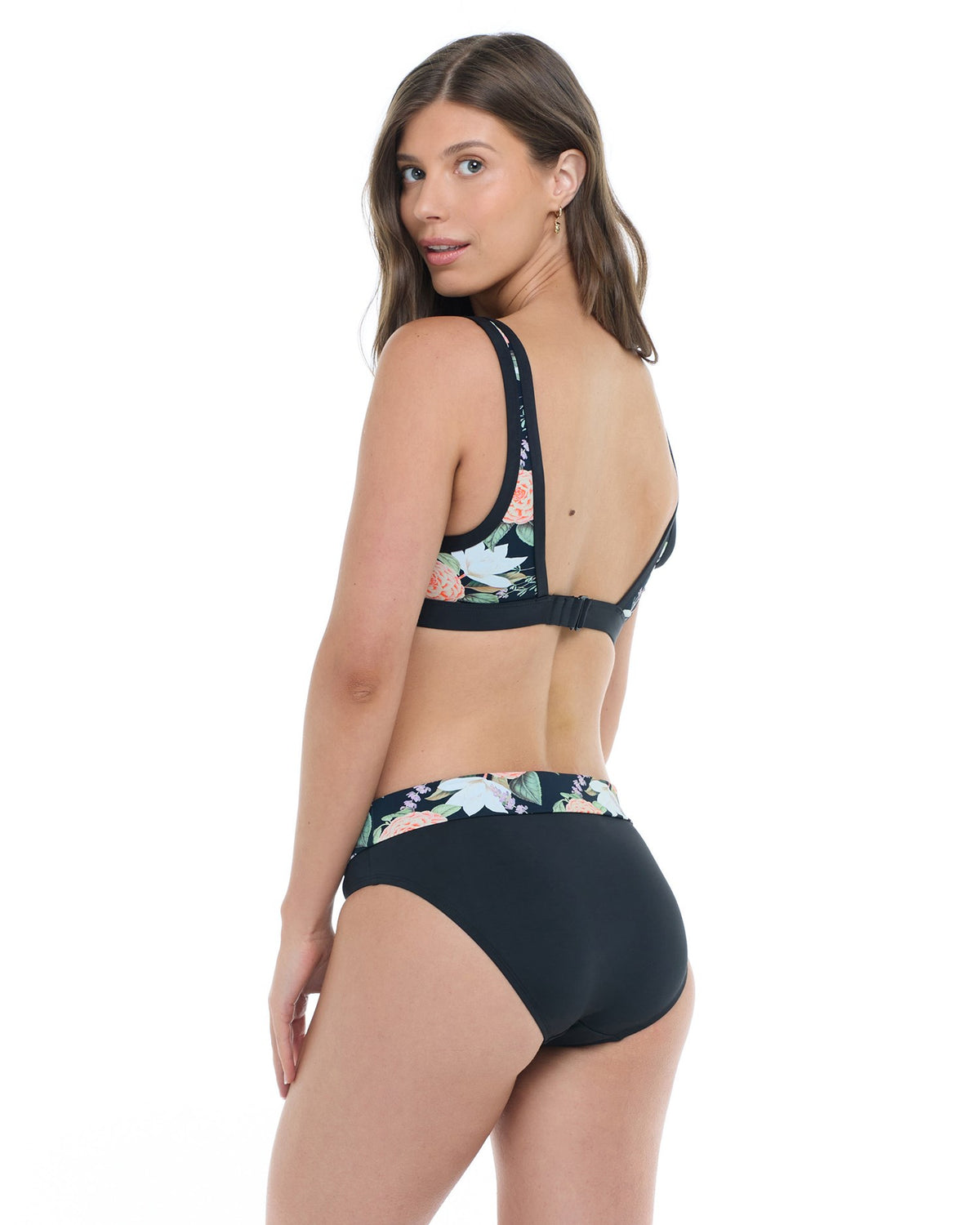 Bas de bikini Mid Waist Fold Over - BOTANIC