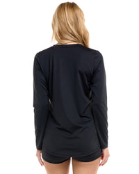 Kayleen Sun Shirt - BLACK