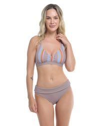 Bas de bikini Mid Waist Fold Over - SAINT-BARTH